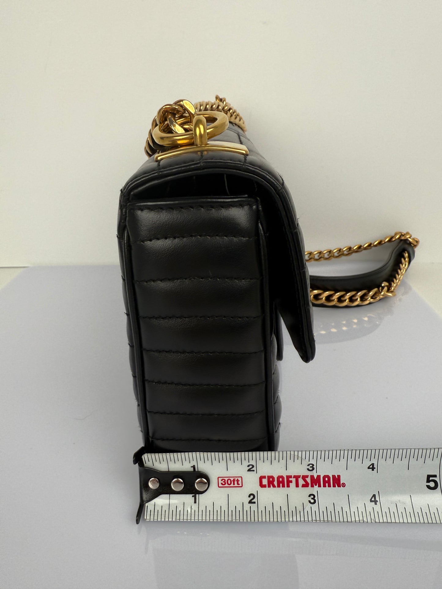 Prada Diagramme Black Leather Should Bag