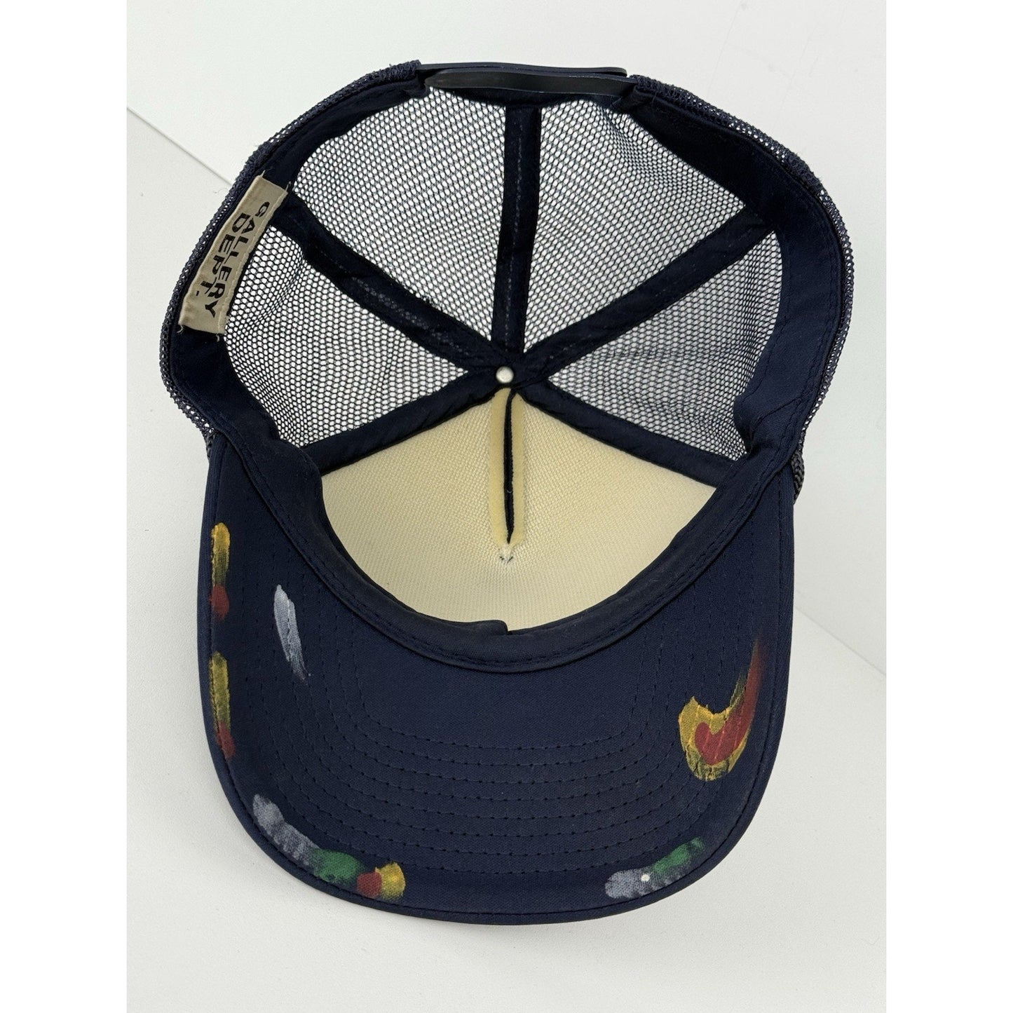 Gallery Dept. Navy Graffiti Workshop Trucker Mesh Snapback Hat