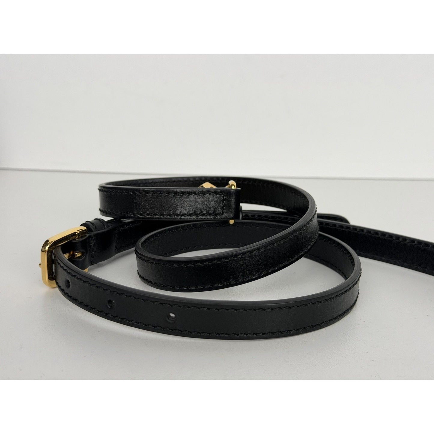 LAYAWAY Gucci Horsebit 1955 Medium Top Handle Bag in Black Smooth Leather C5