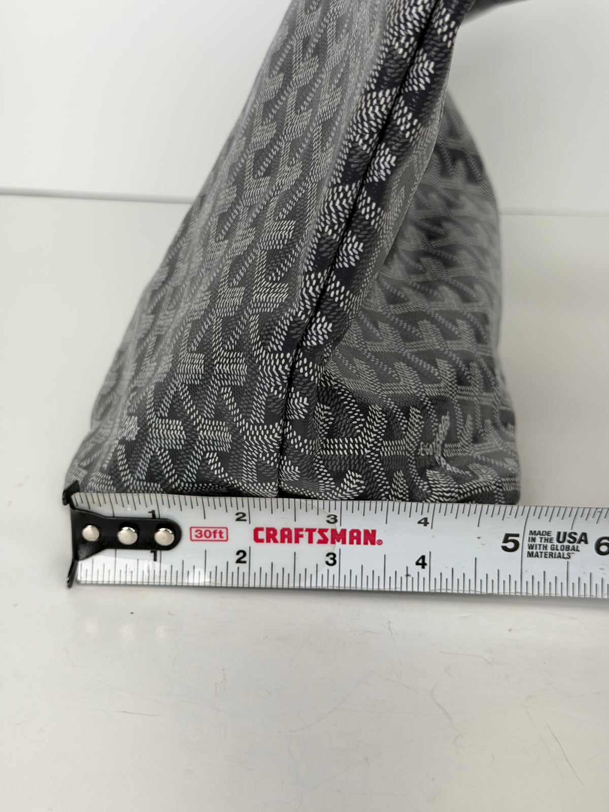 Goyard Saint Louis PM Tote Bag in Gray Goyardine Coated Canvas YD-6