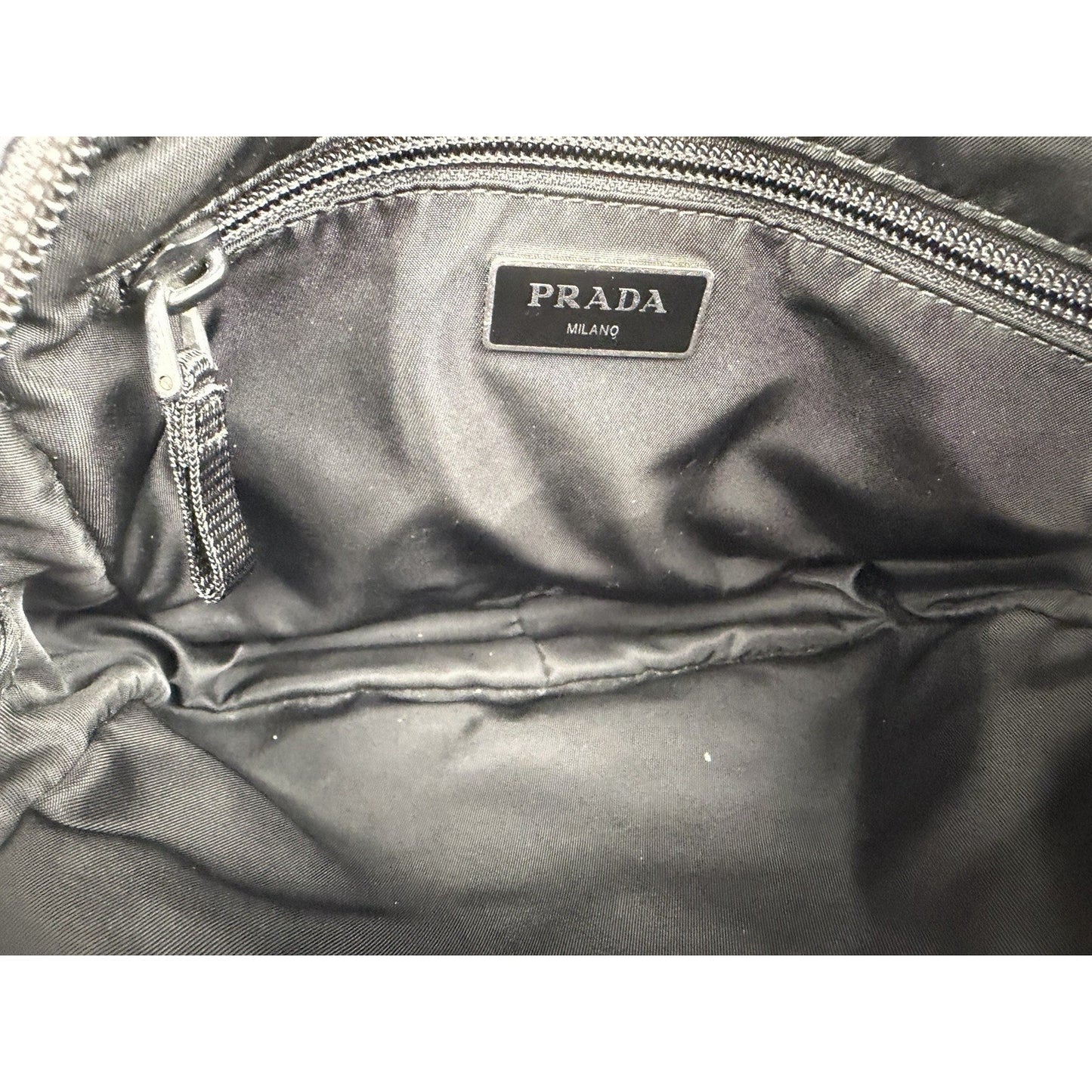 Prada Tessuto Montagna Navy Blue Nylon Belt Bag