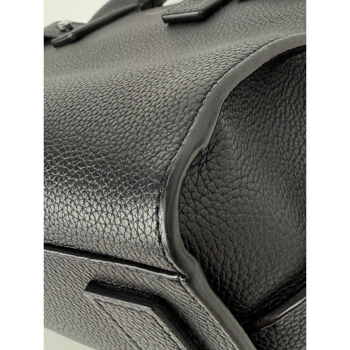 Saint Laurent Black Leather Sac De Jour Mini