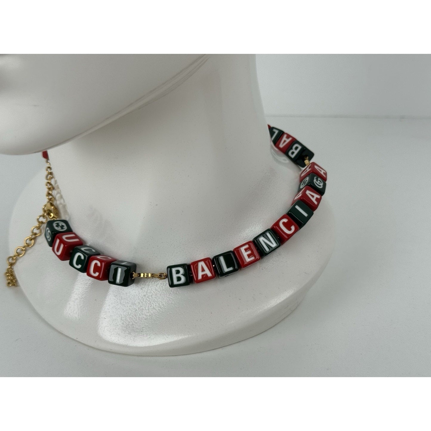 Gucci x Balenciaga The Hacker Project Symbols Bead Necklace
