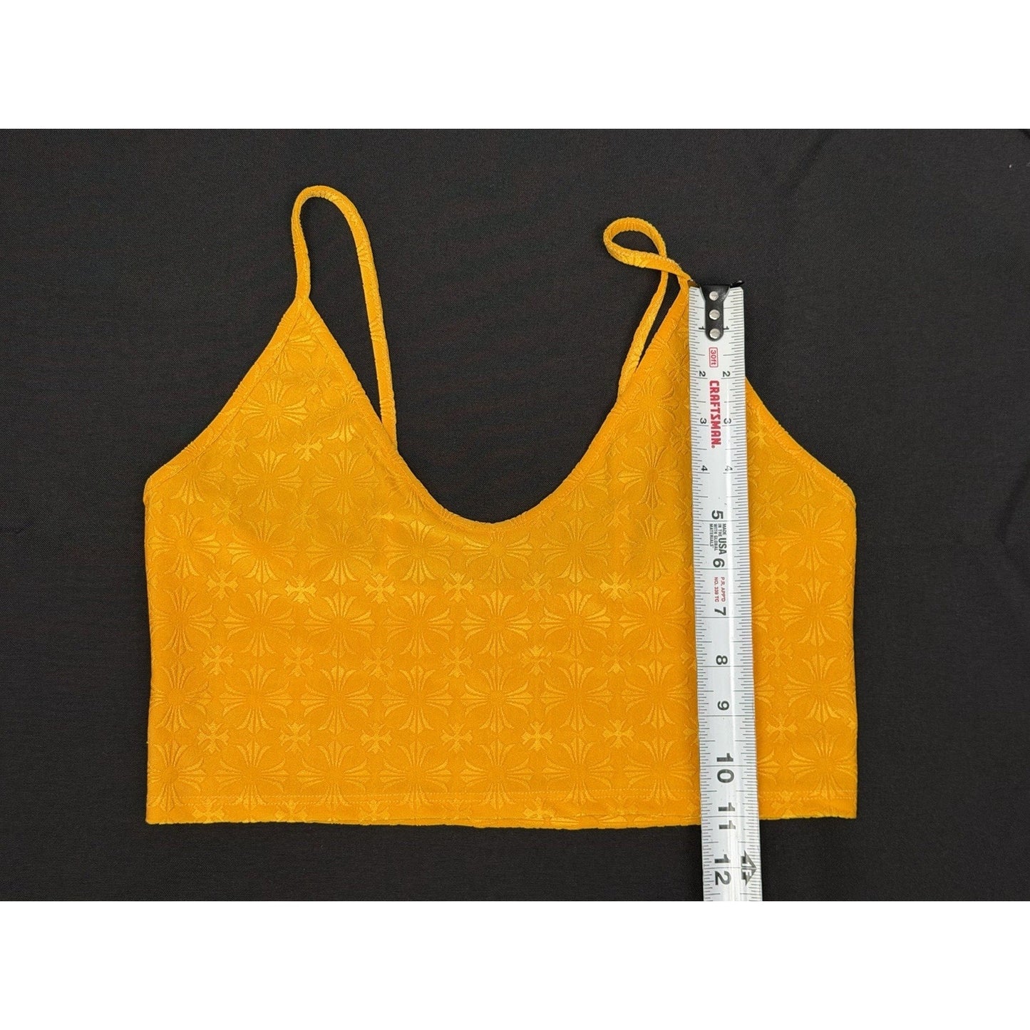 Chrome Hearts Stage Five CRPD Tank Top in Yellow