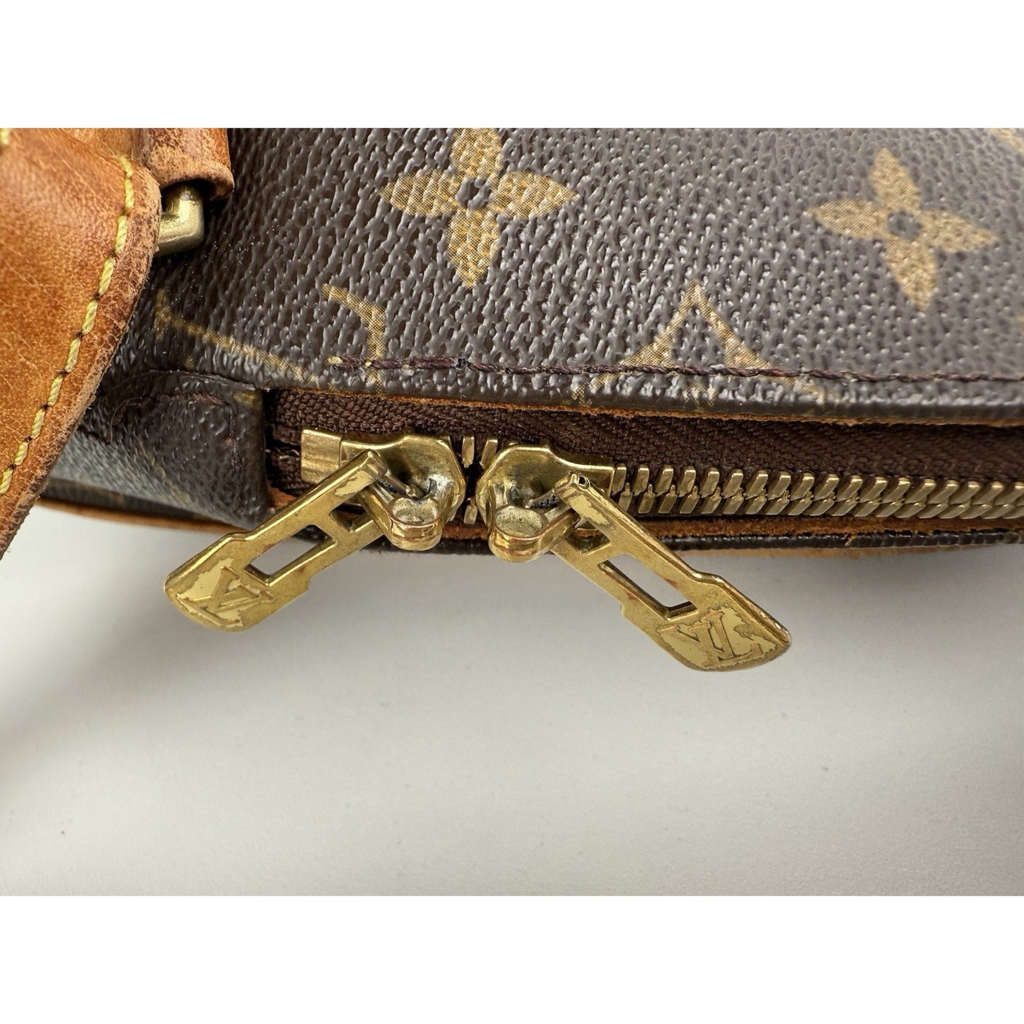 LOUIS VUITTON Ellipse Sac à Dee Brown Monogram Coated Canvas Women"s Backpack