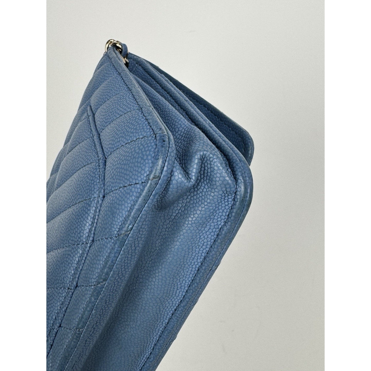 Chanel Wallet on Chain Chevron Caviar Leather B-6