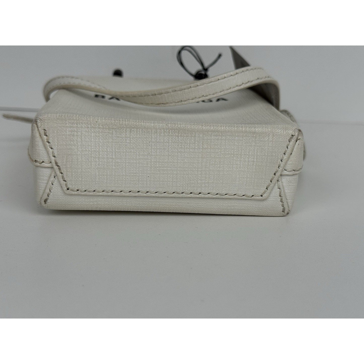 Balenciaga Leather White Phone Women's Shoulder Bag