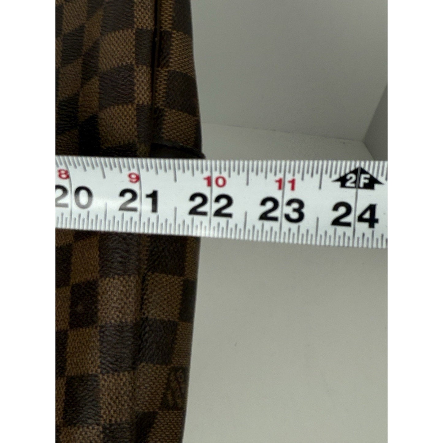 Louis Vuitton Keepall Boston Duffle 55 Damier Ebene Brown Canvas