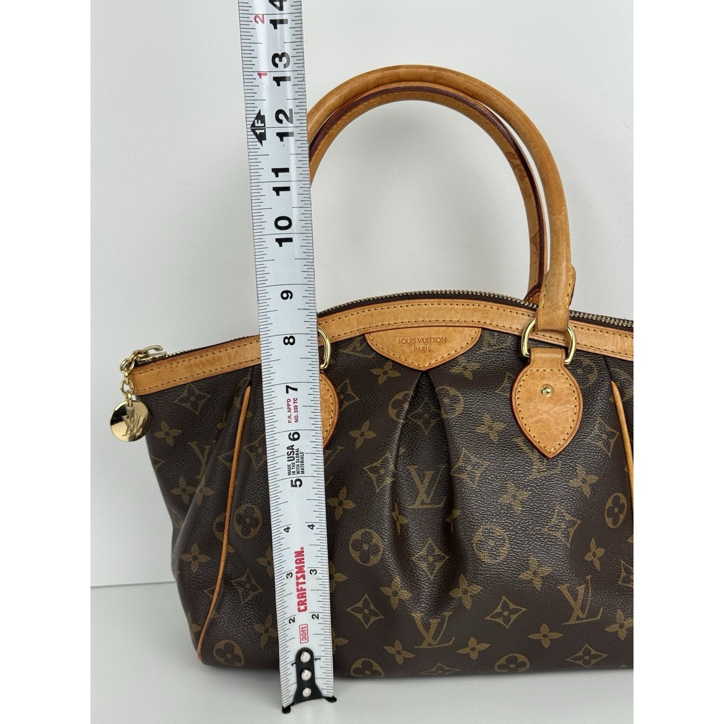 Louis Vuitton Monogram Tivoli PM Shoulder Bag B-9