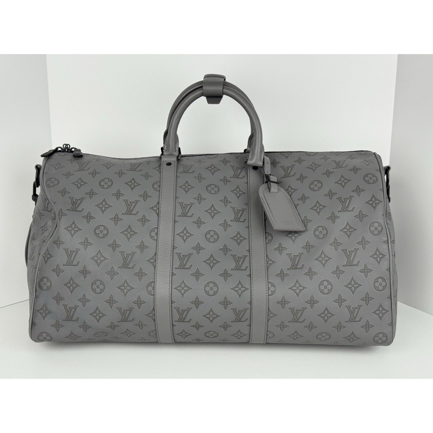 Louis Vuitton Keepall Bandouliere 50 Shadow Monogram Duffle Bag
