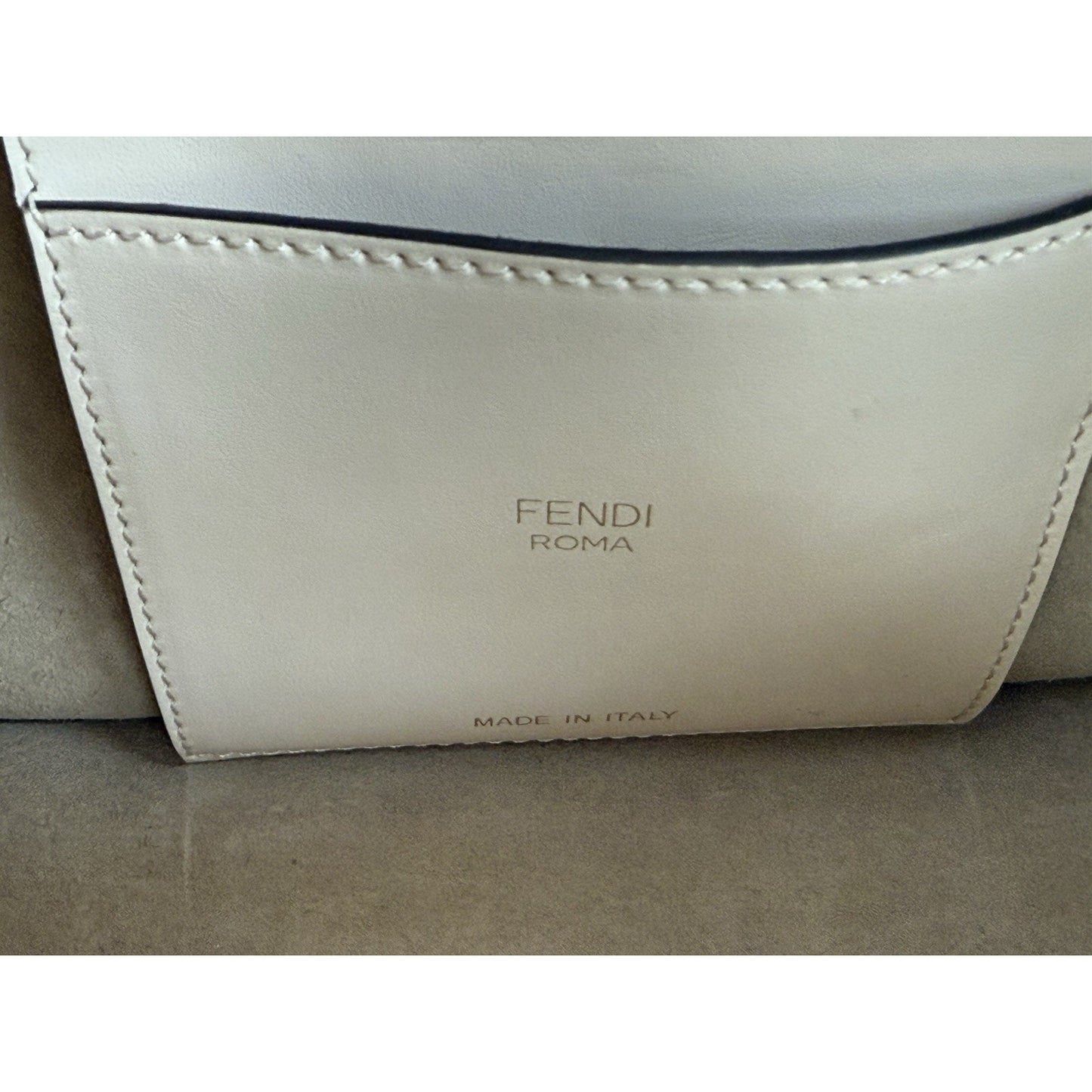 Fendi Way Small Tote Women's Crossbody Bag in Beige