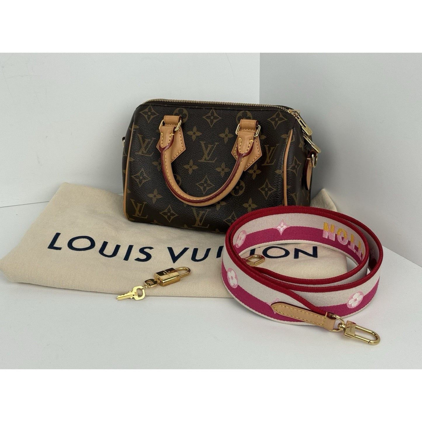 Louis Vuitton Monogram Nano Speedy Handbag