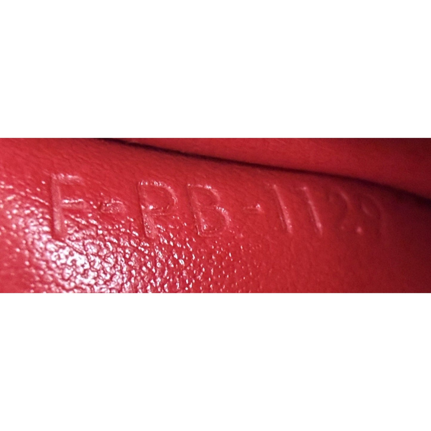 Celine Strap Wallet Medium Red Grained Calfskin Leather & Snap-Button K1