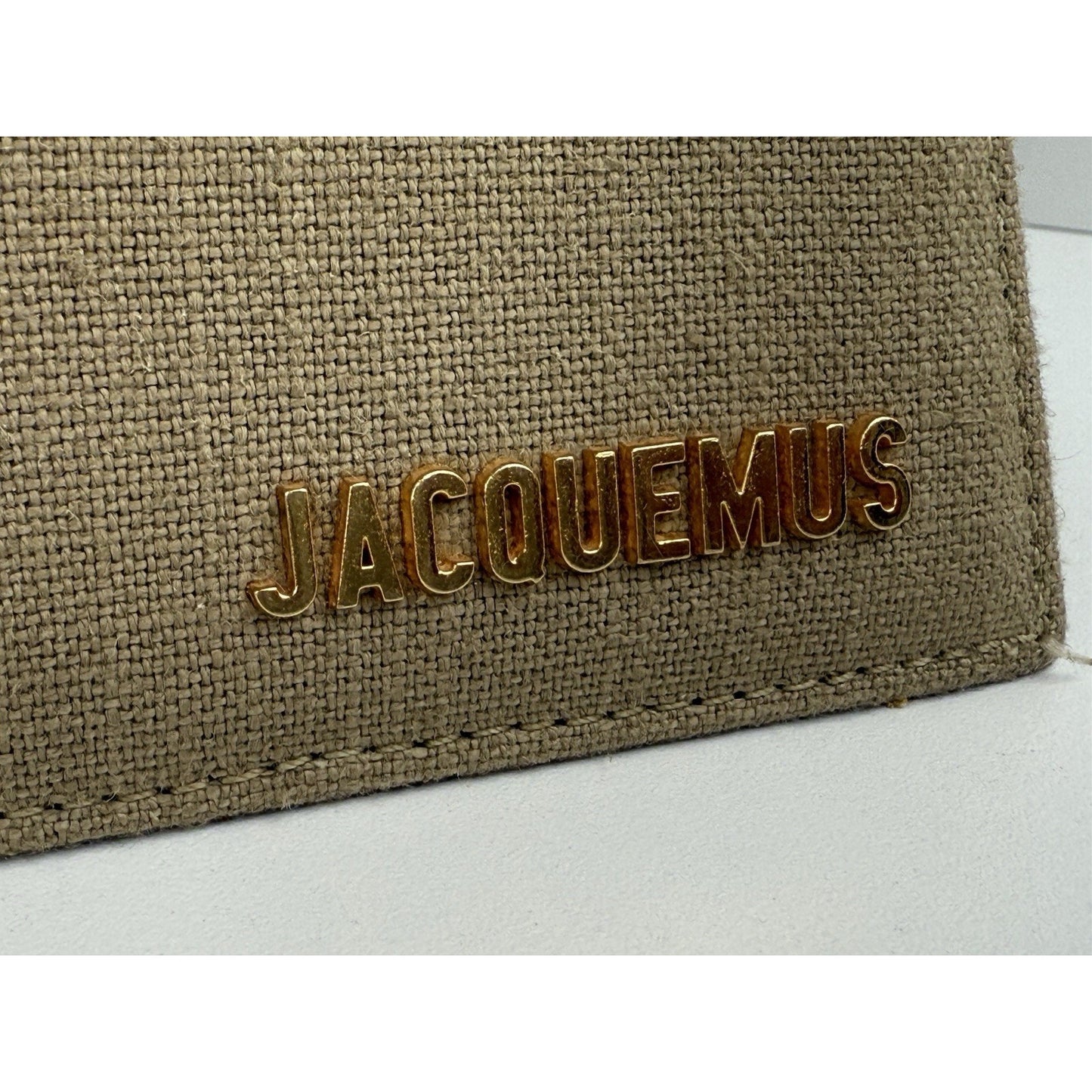 Jacquemus Brown Canvas Le Grand Chiquito Top Handle & Shoulder Bag