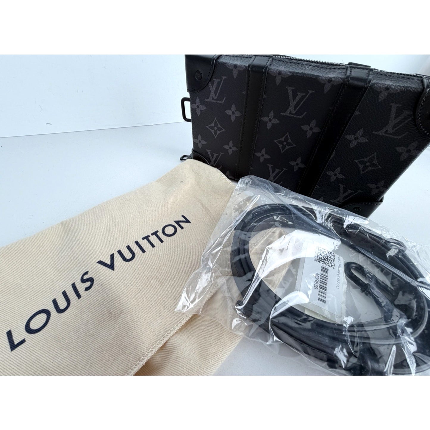 Louis Vuitton Monogram Eclipse Soft Trunk Wallet Bag in Coated Canvas NFC S11