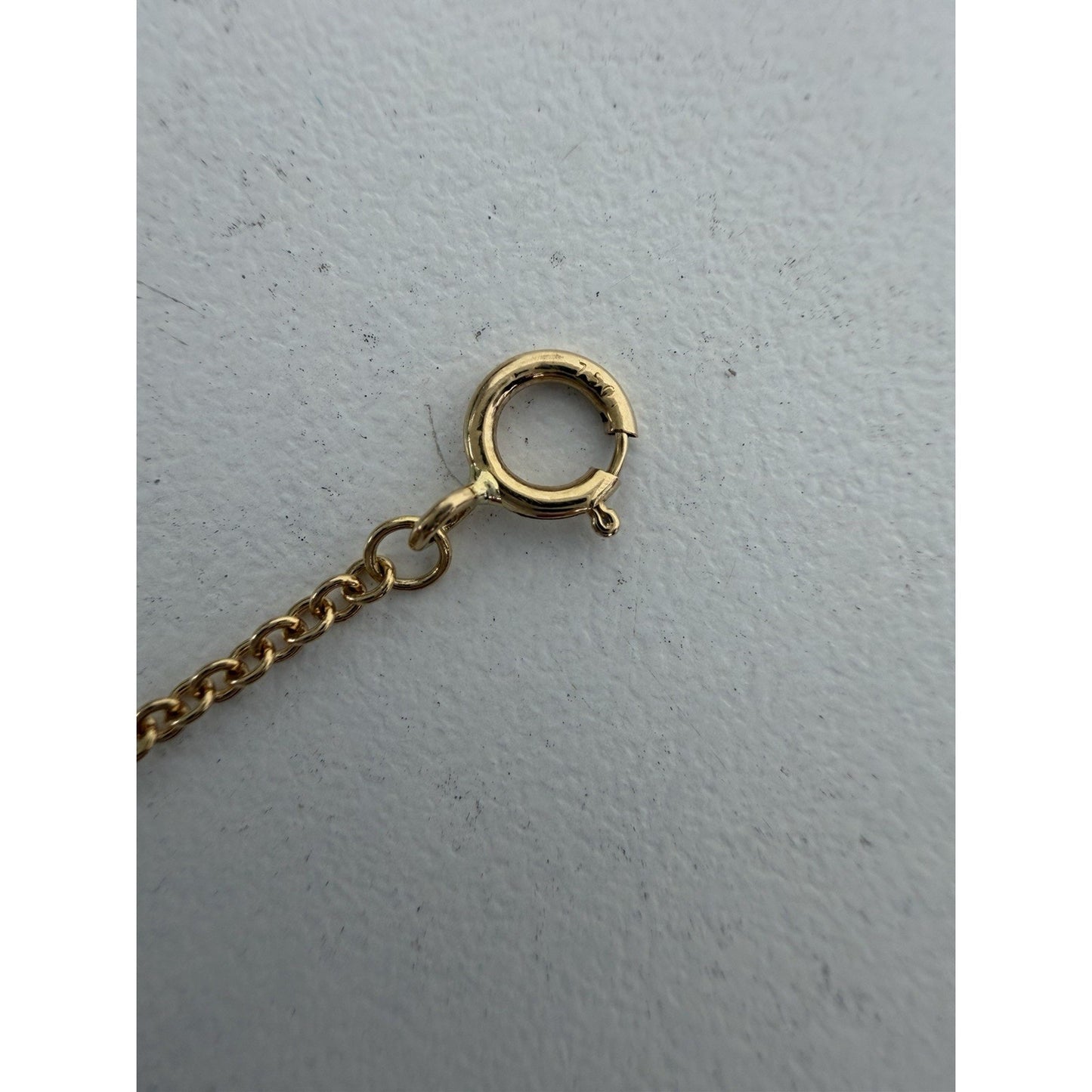 Tiffany T Smile Mini Cable Chain Bracelet in 18k Yellow Gold with Diamonds