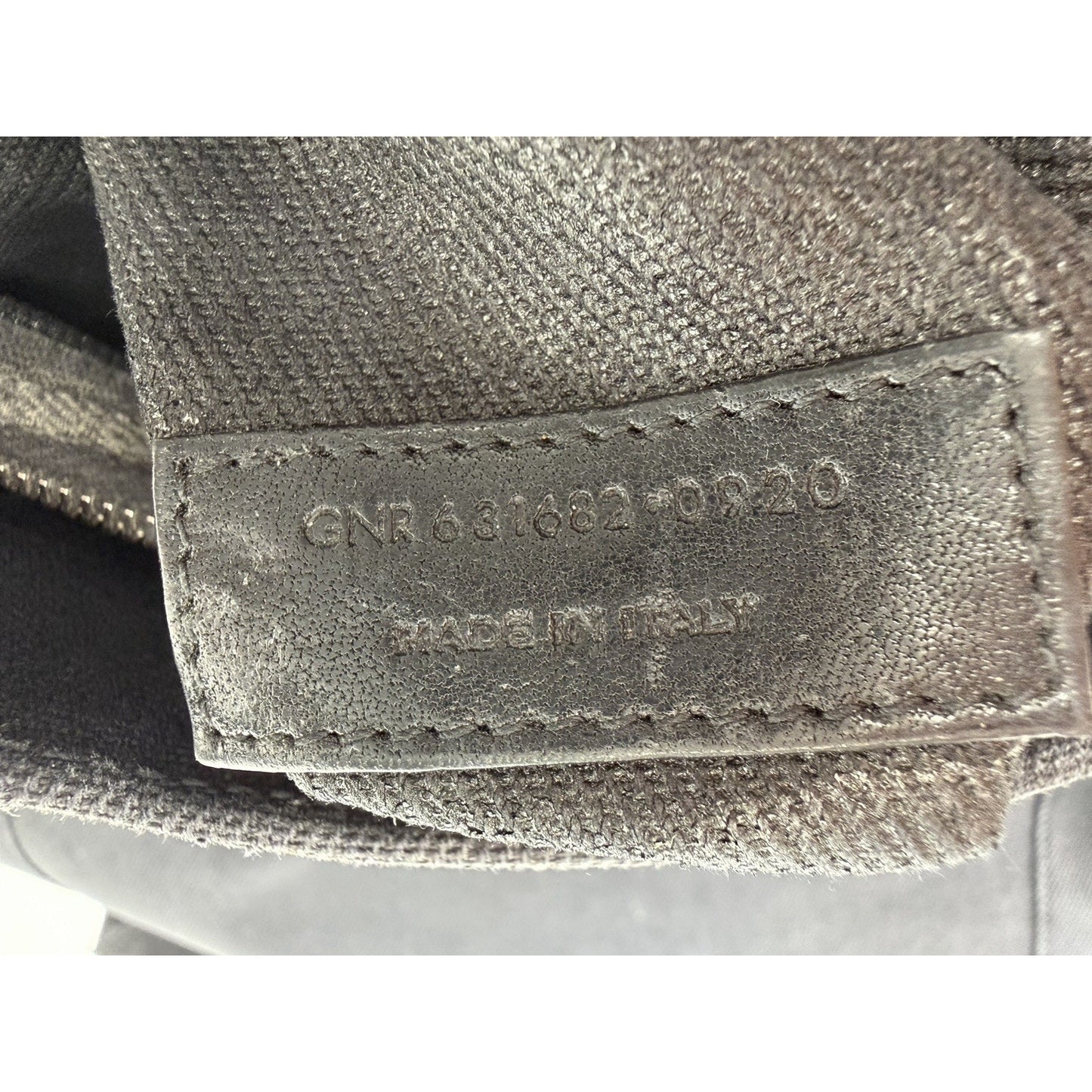 Saint Laurent Rive Gauche Tote Bag Small in Black Canvas and Calfskin S11