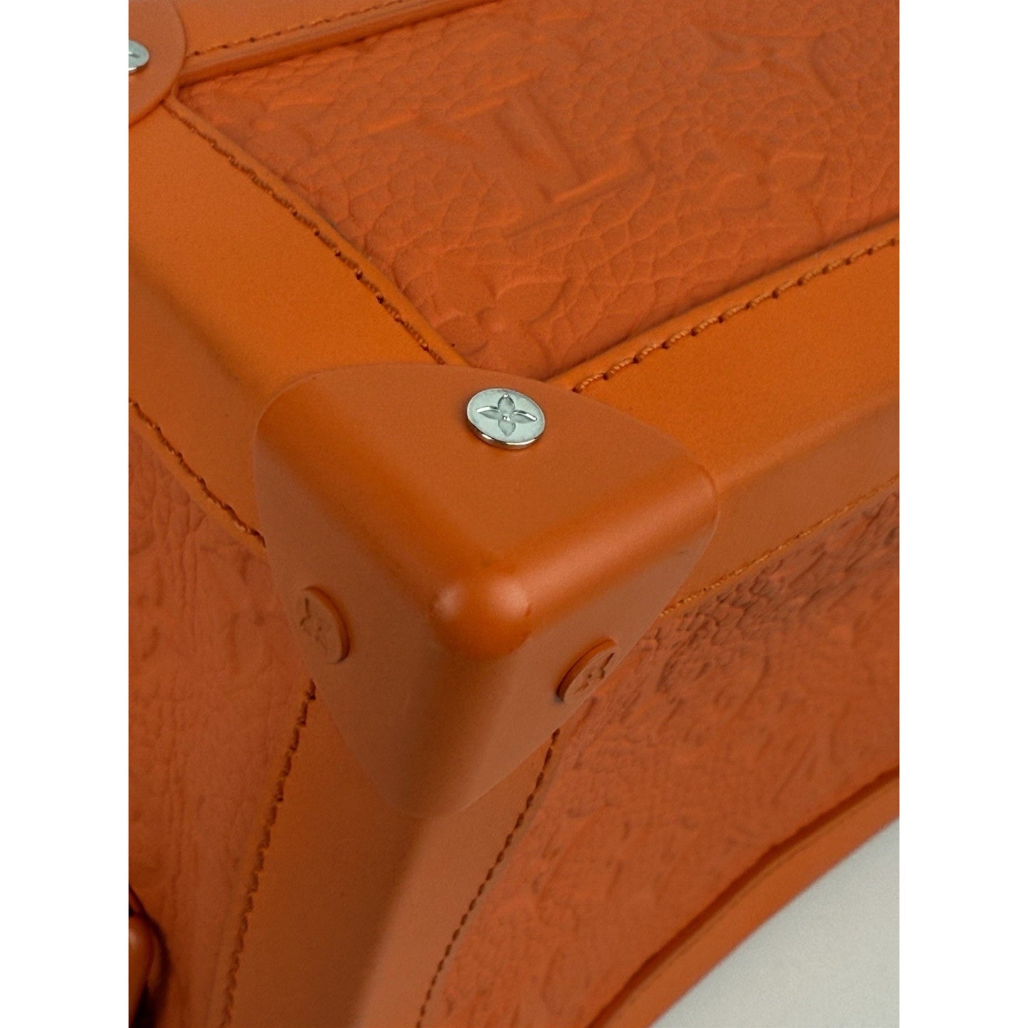 LOUIS VUITTON Soft Trunk Monogram Taurillon Leather Bag