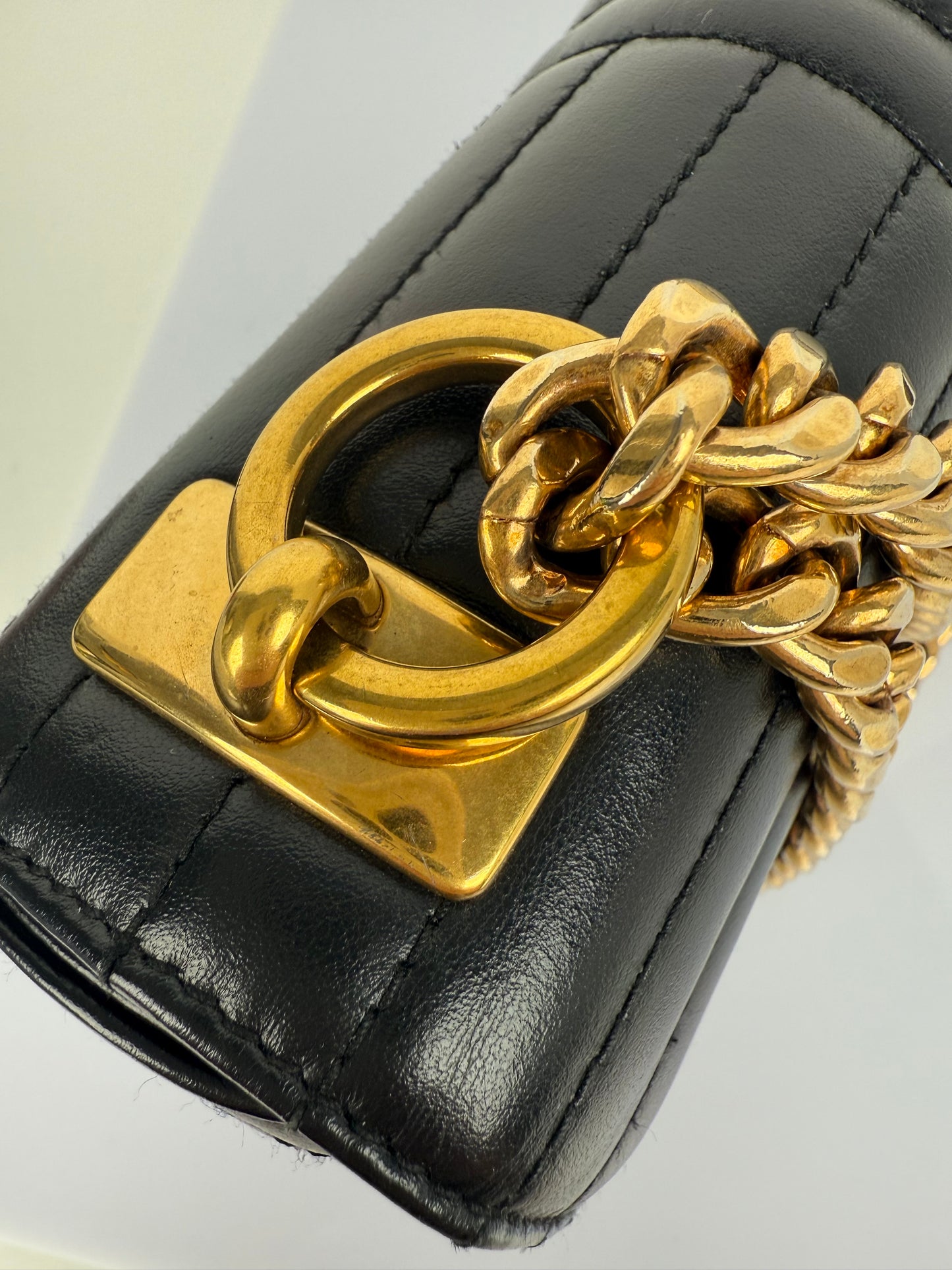 Prada Diagramme Black Leather Should Bag