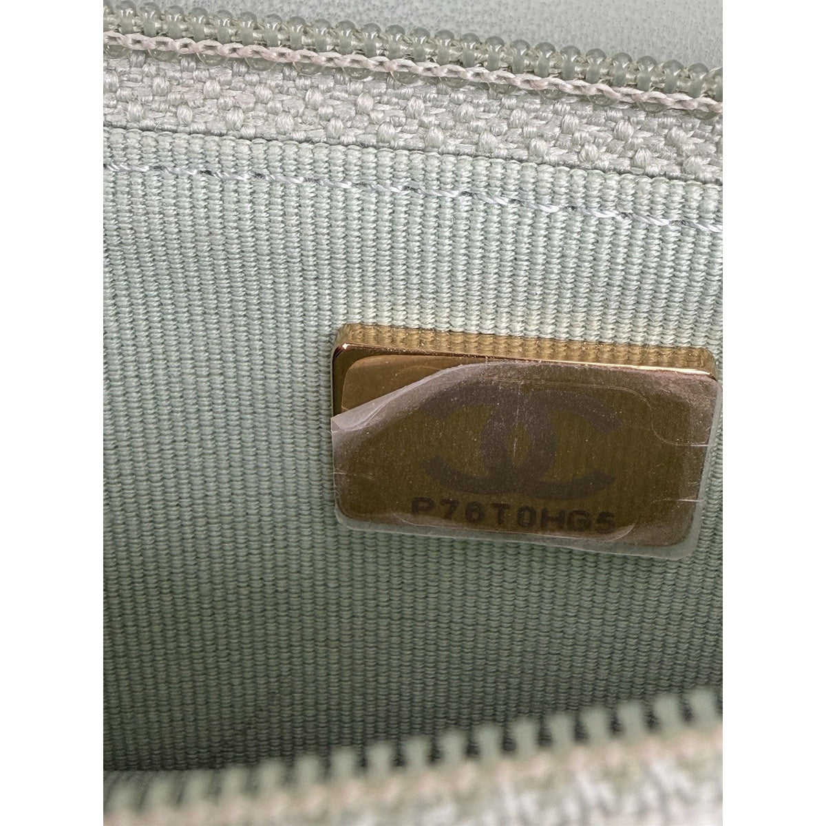 Chanel 19 Wallet on Chain Bag in Mint Green Quilted Lambskin Leather NFC B7