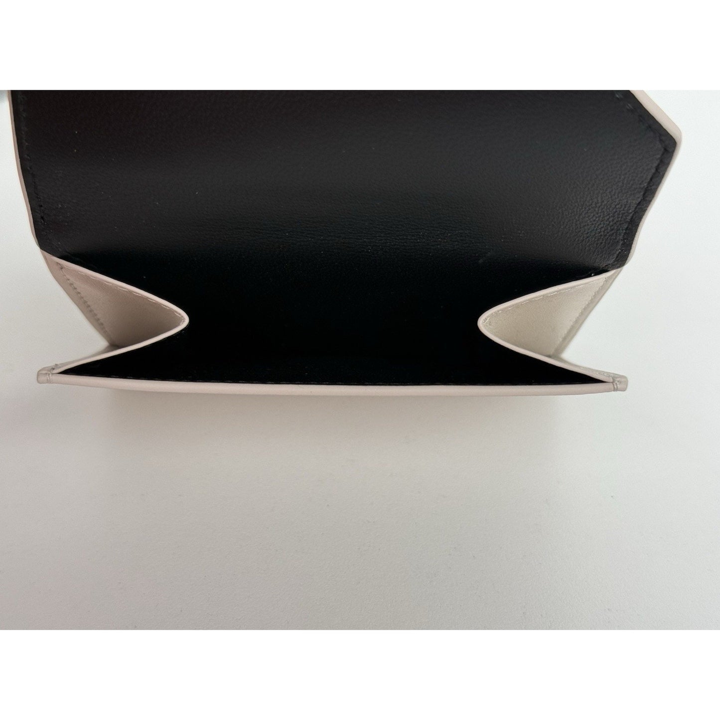 Balenciaga White Envelope Flap Wallet