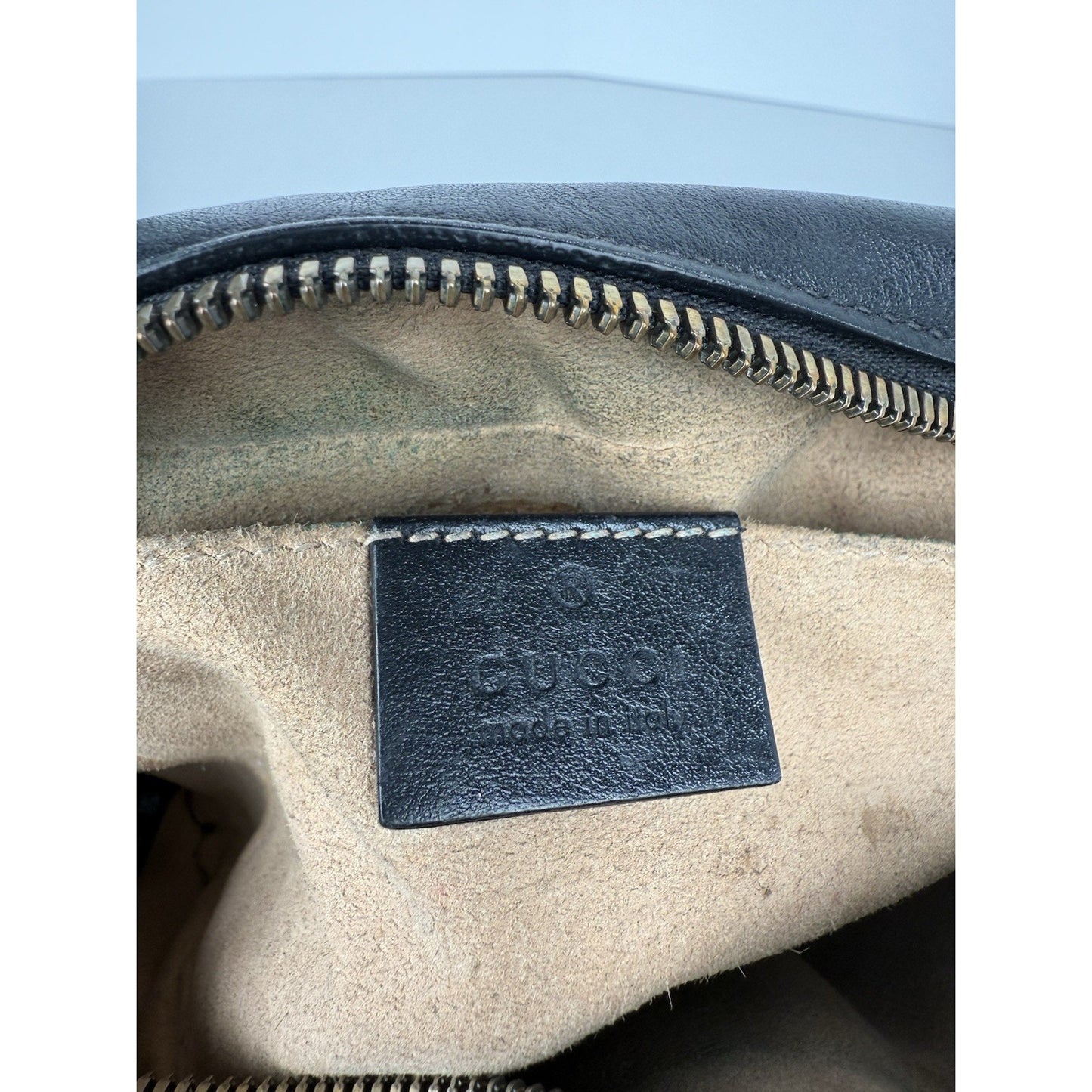 Gucci GG Marmont Quilted Crossbody Mini Black Leather Women's Shoulder Bag