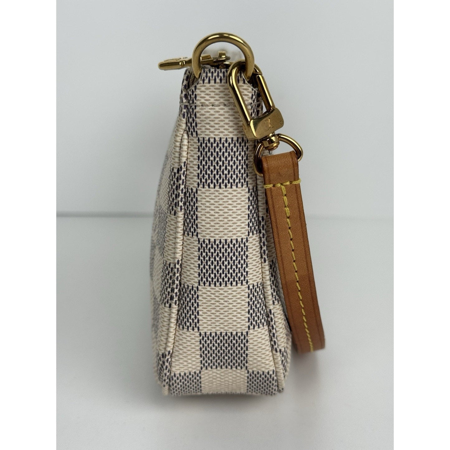 Louis Vuitton Damier Azur Pochette Accessoires with Golden Hardware C-1