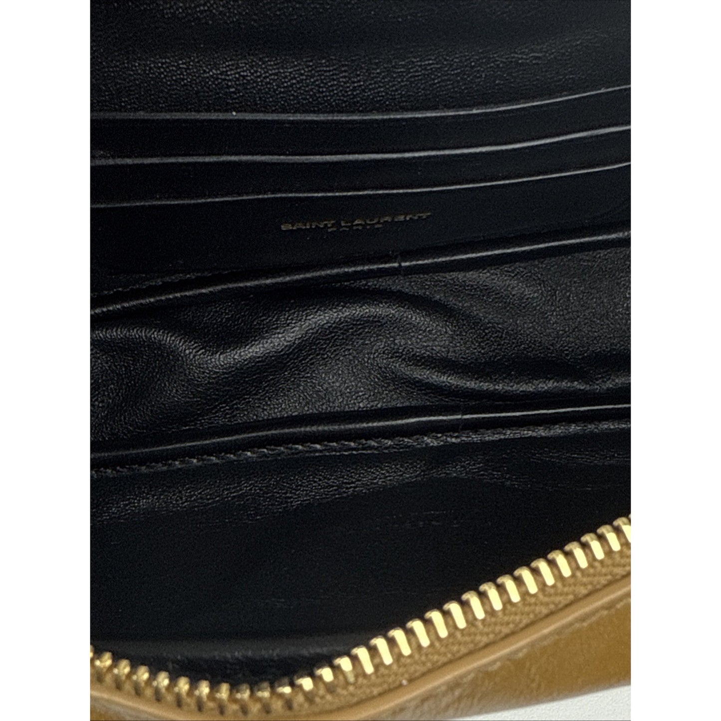 Saint Laurent Mini Lou Camera Leather Tabac Brown Women's Crossbody Bag