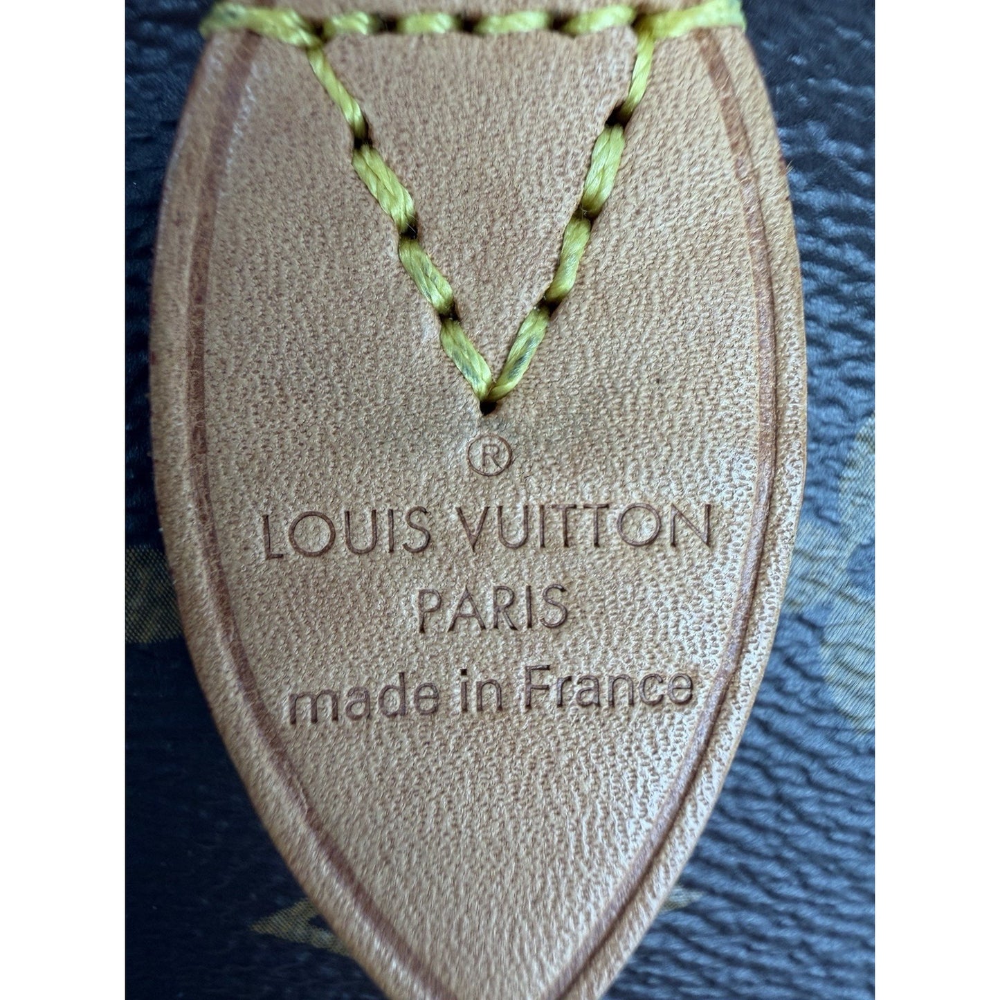 Louis Vuitton Speedy 20 HandBag Bandouliere Monogram Canvas & Pink Strap NFC E1