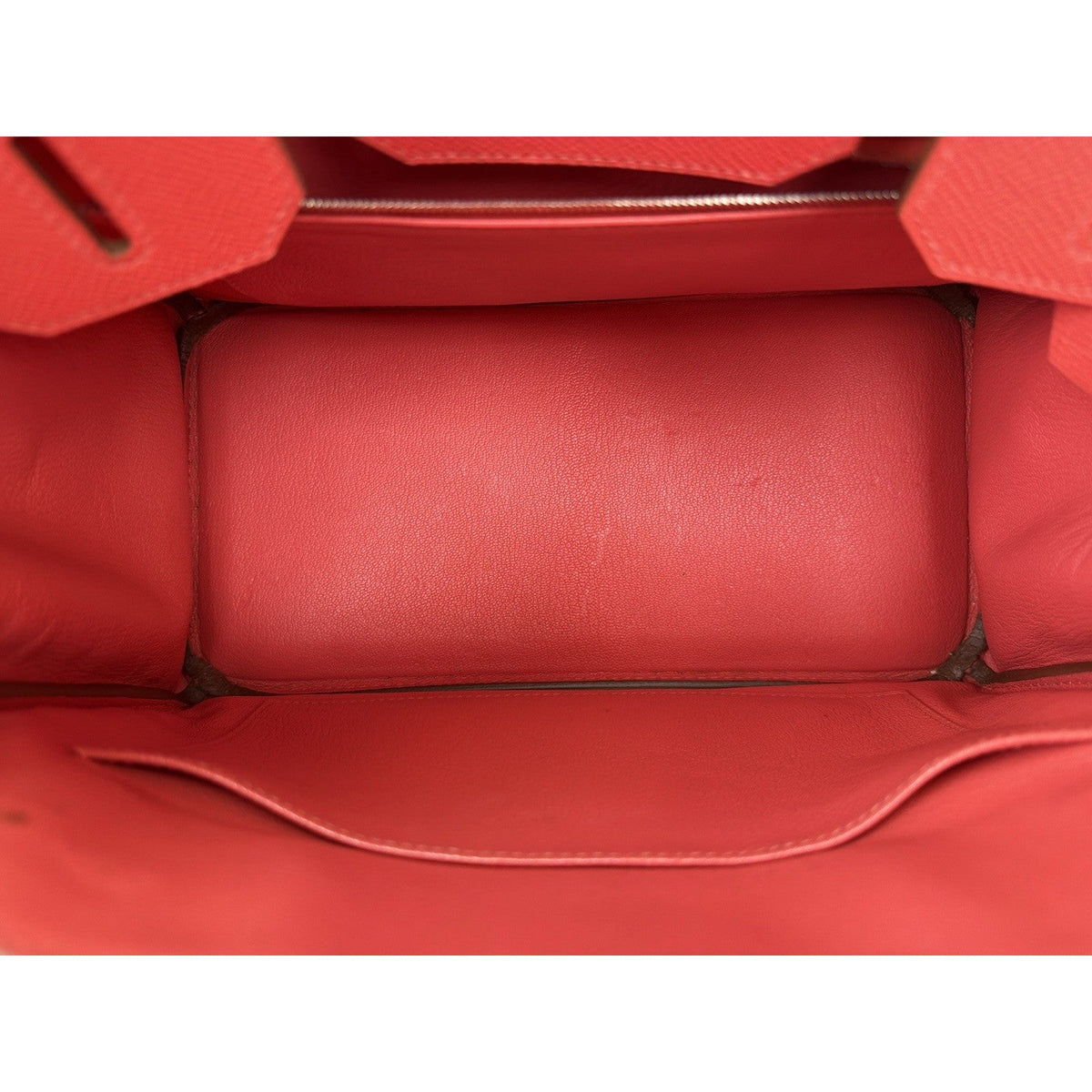 Hermes Birkin Handbag 30 in Orange Field Epsom Leather Silver Hardware 2012 C2