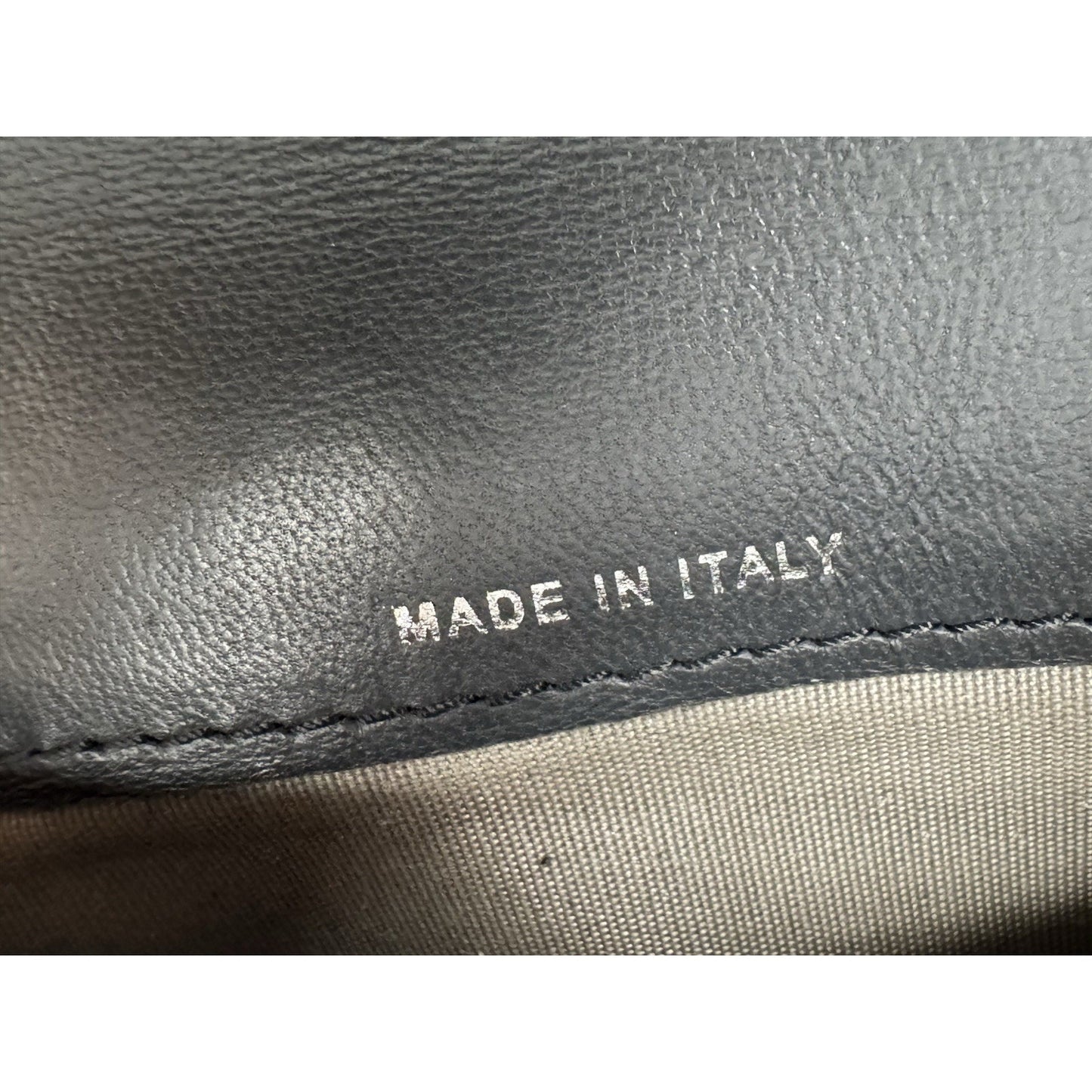 Chanel Long Flap Boy Wallet in Gray Leather