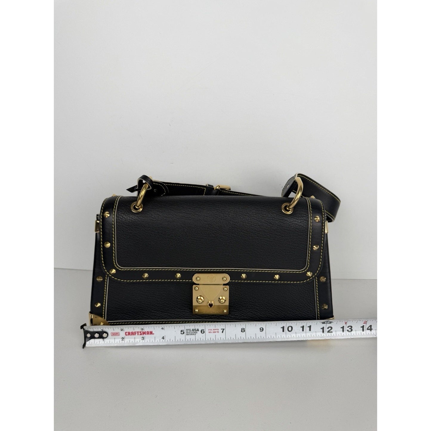 Louis Vuitton Le Talentueux Shoulder Bag Vintage Black Suhali Leather 2003 S13