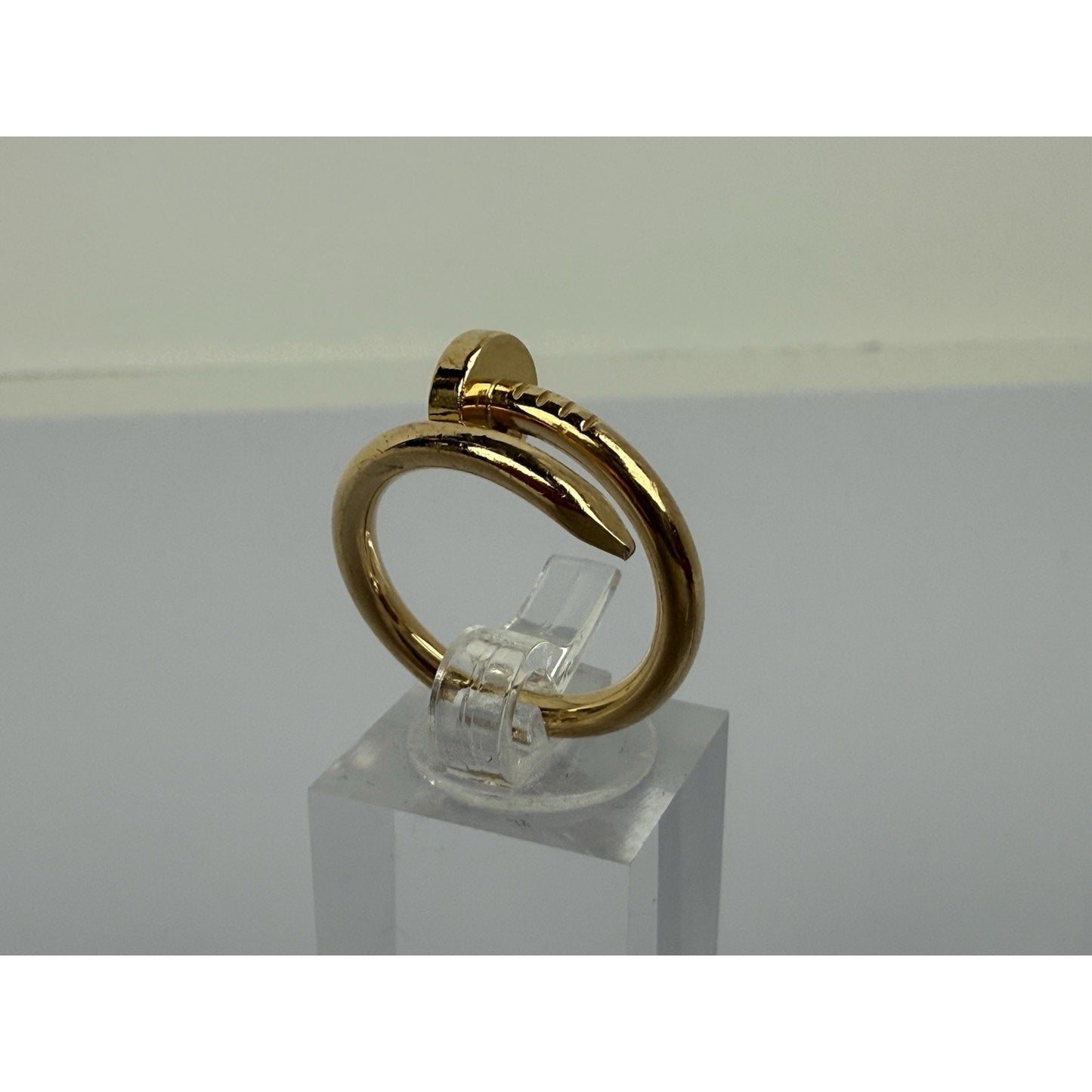 Cartier JUSTE UN CLOU RING 18k Yellow Gold Size 52 Us 4.5