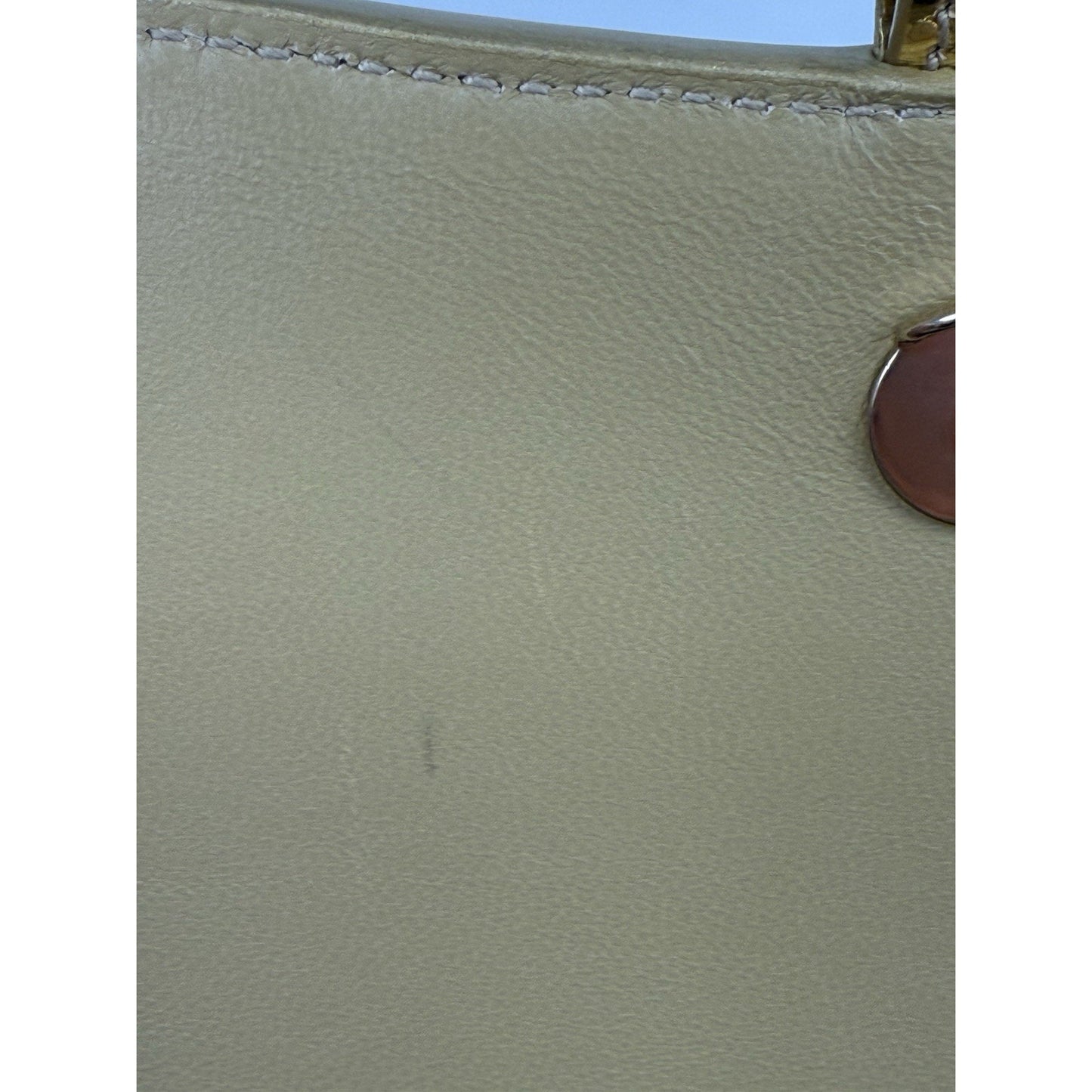 BALENCIAGA Hourglass Mirror Wallet On Chain Bag in Gold
