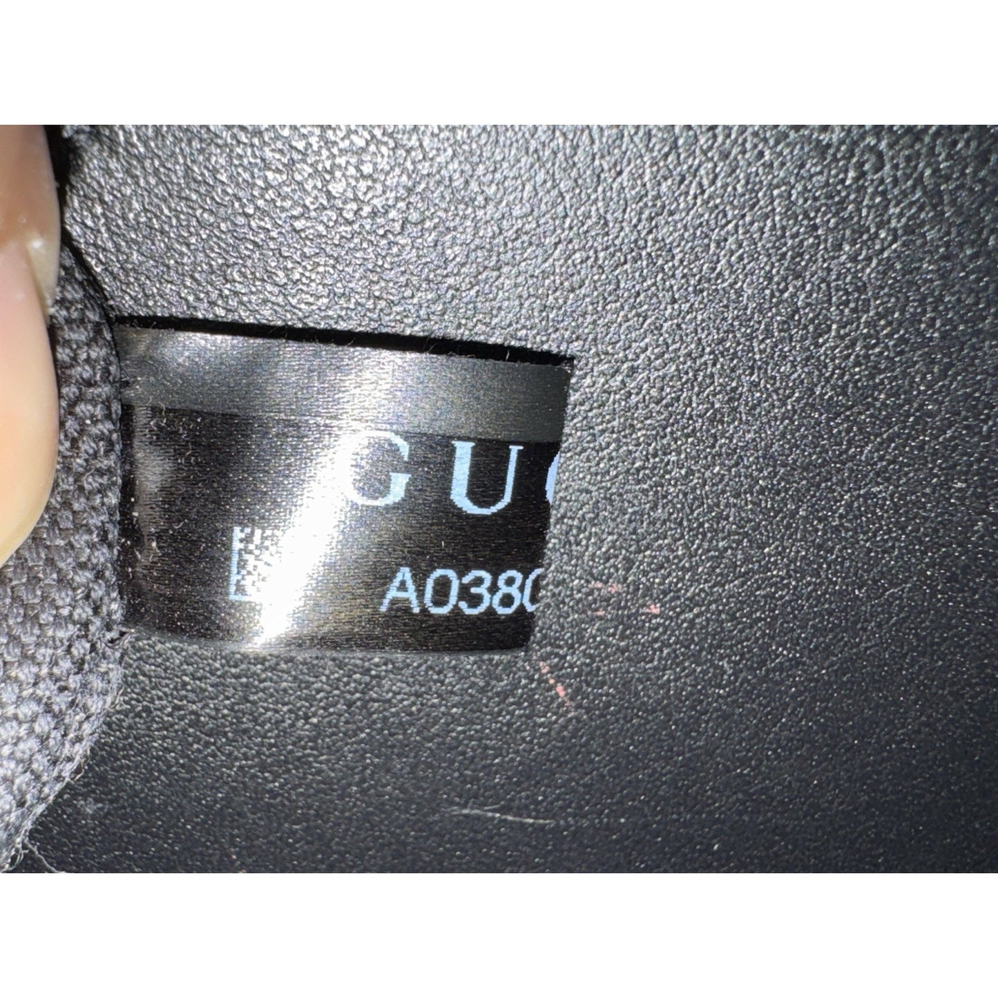 Gucci Matelassé Monochrome Small GG Marmont Chain Shoulder Bag Black B-9