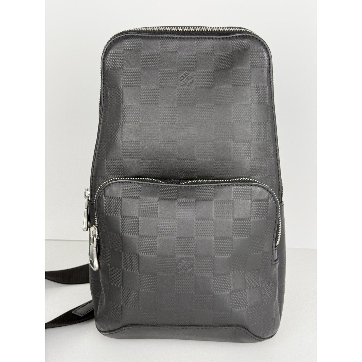 Louis Vuitton Avenue Sling Bag Damier Infini Leather Crossbody Men's Bag