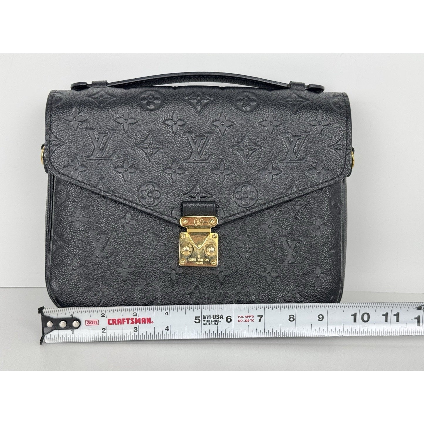 Louis Vuitton Empreinte Pochette Métis in Black C-2