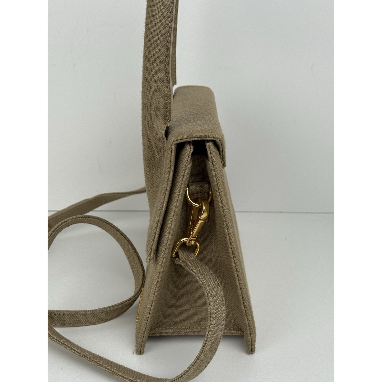 Jacquemus Brown Canvas Le Grand Chiquito Top Handle & Shoulder Bag