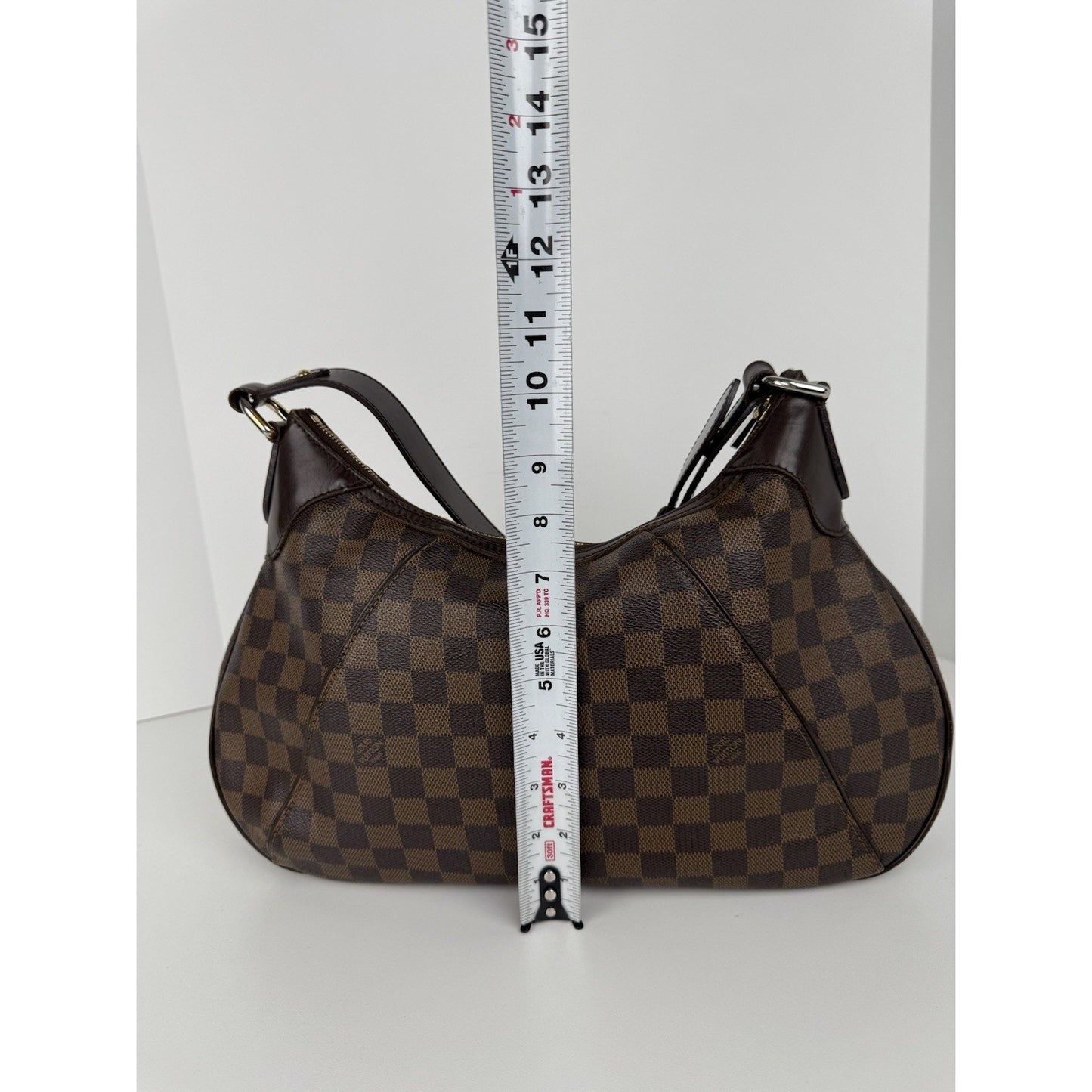 Louis Vuitton Damier Ebene Thames PM Women's Shoulder Bag