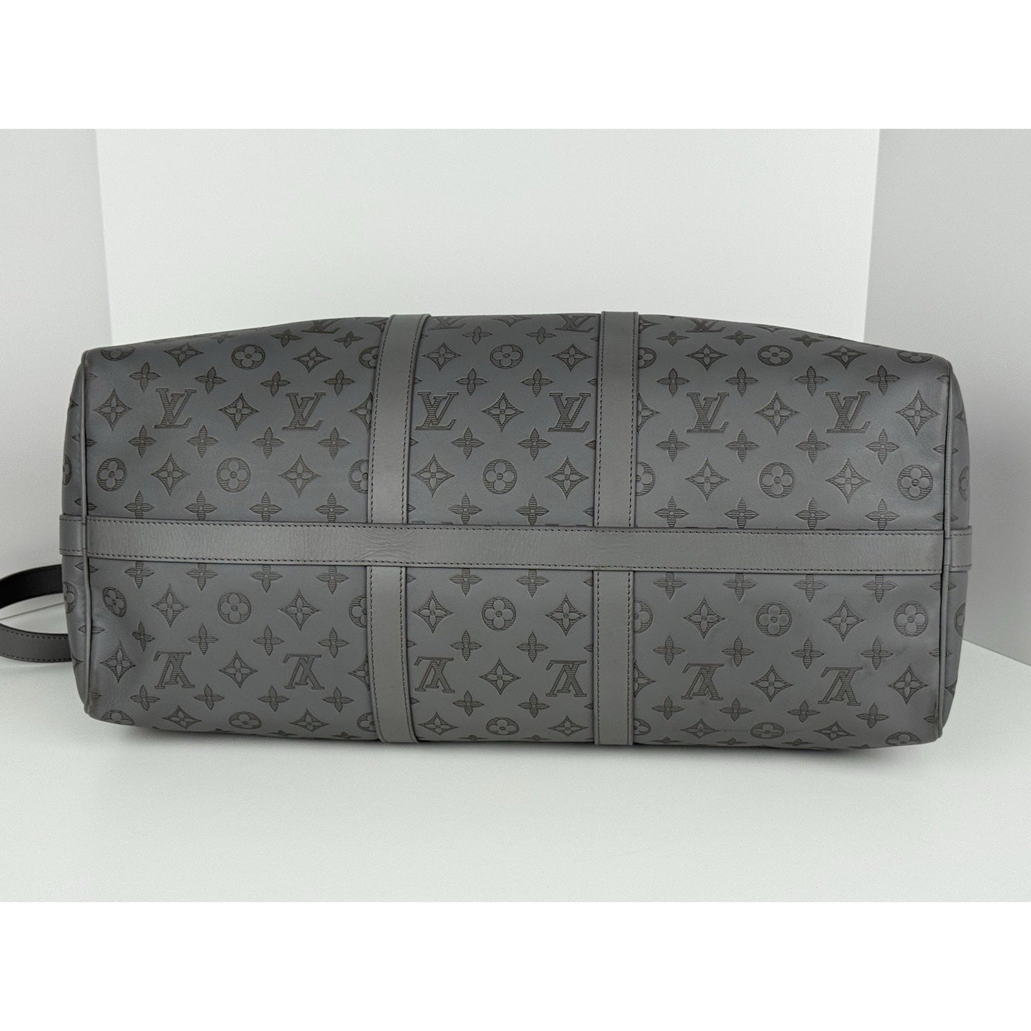 Louis Vuitton Keepall Bandouliere 50 Shadow Monogram Duffle Bag