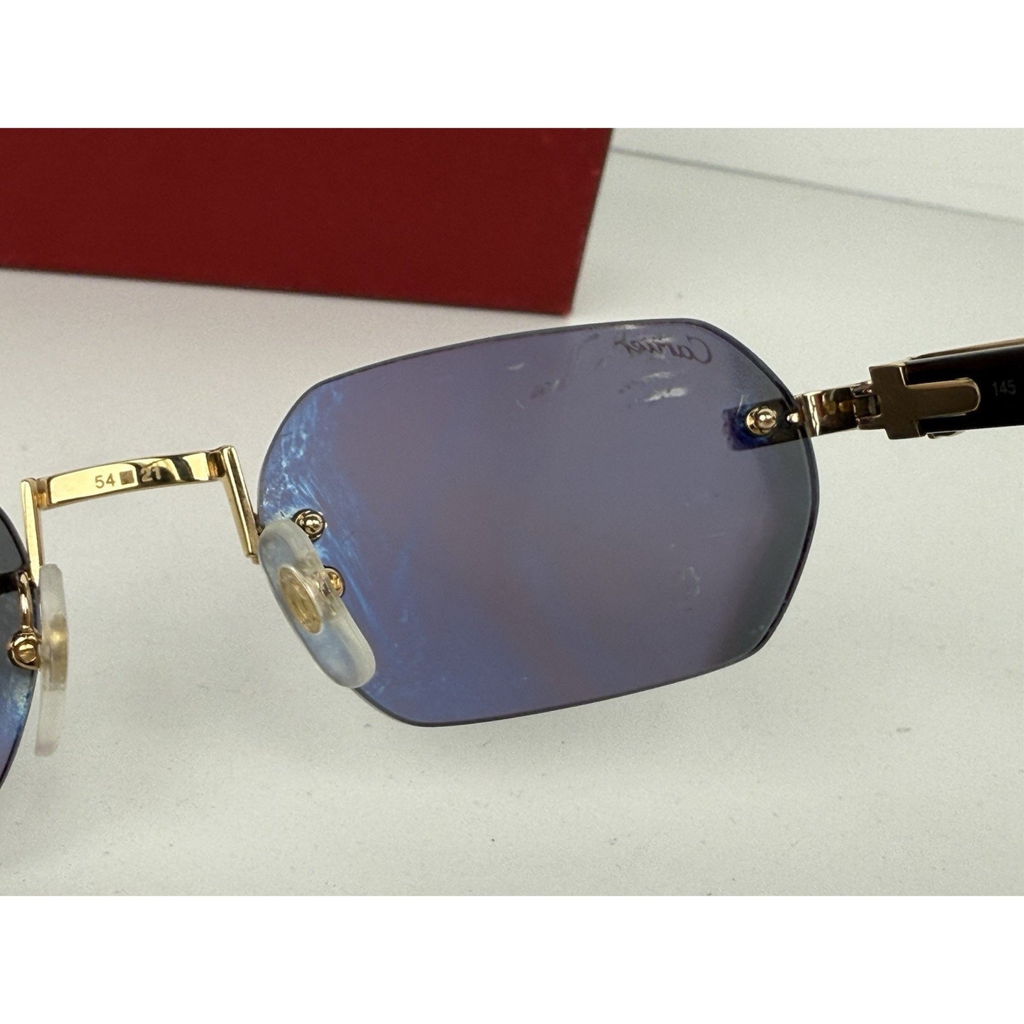 Cartier Geniune Horn Glasses H14G72KE