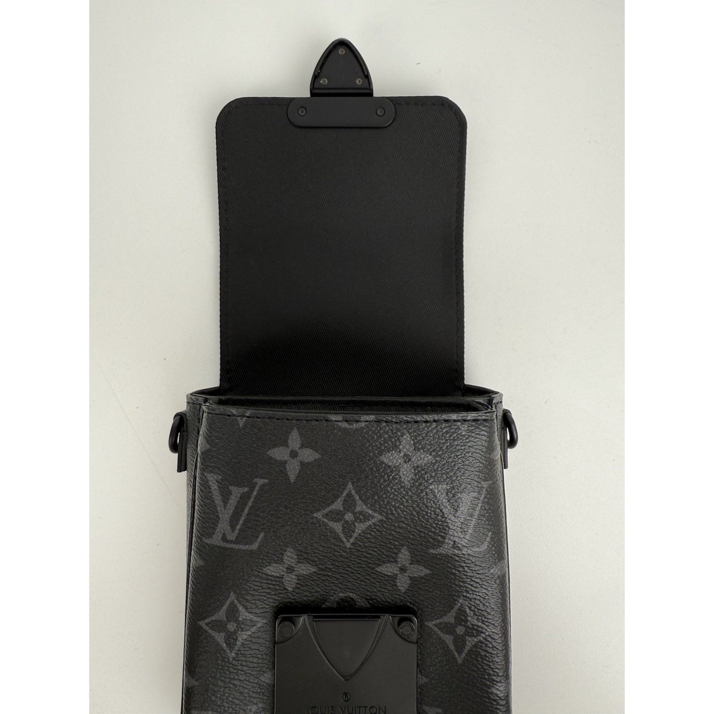 Louis Vuitton Rock Vertical Black Canvas & Leather Wearable Wallet