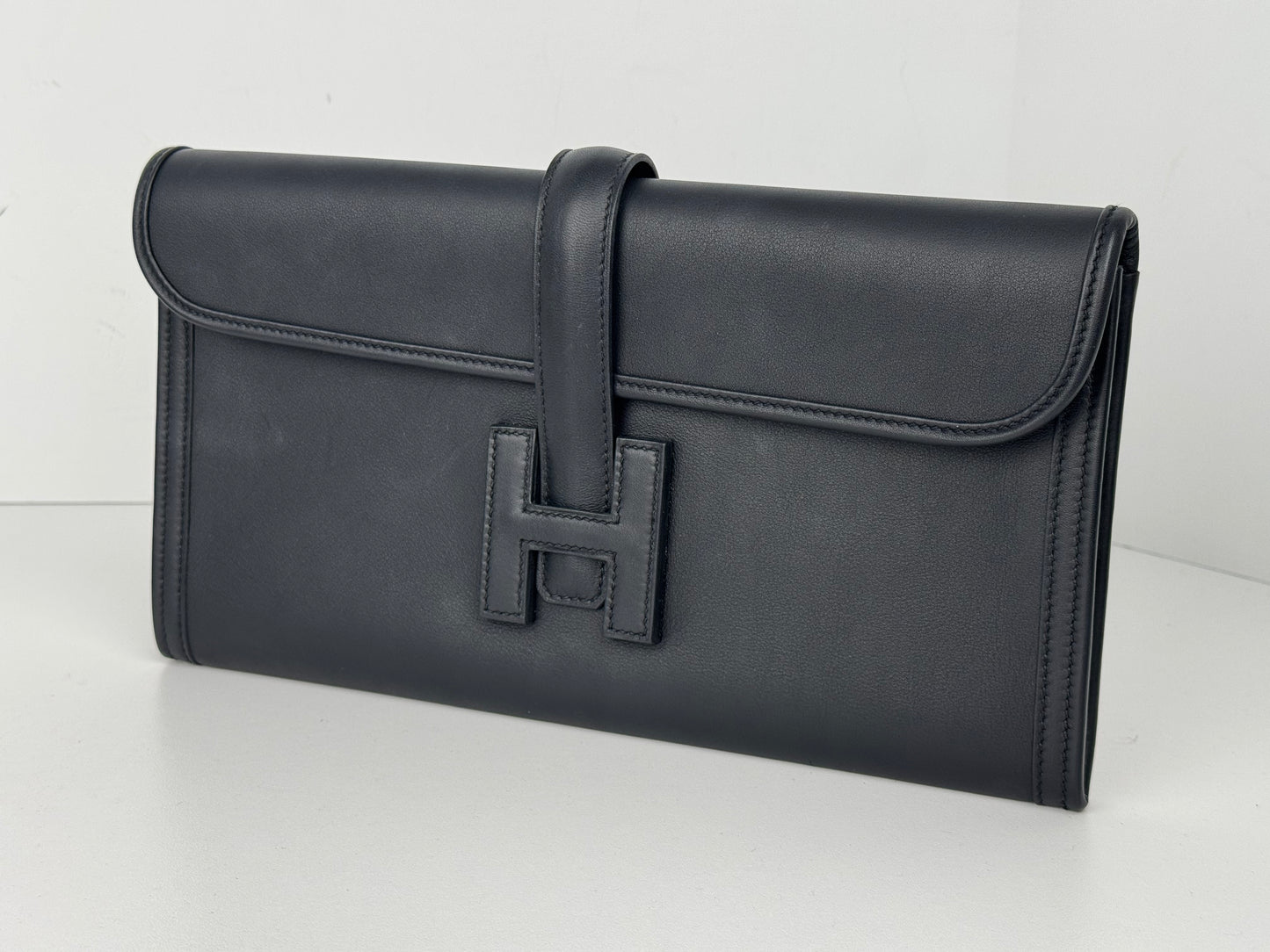 Hermes Jige Elan 29 Clutch Bag in Swift Leather