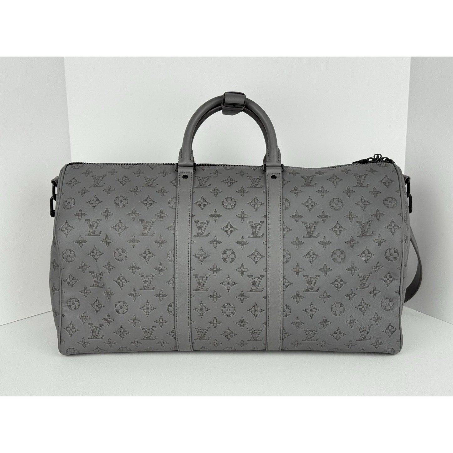 Louis Vuitton Keepall Bandouliere 50 Shadow Monogram Duffle Bag