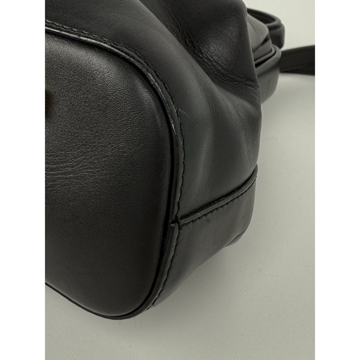 The Row Black Leather Doctor Bag