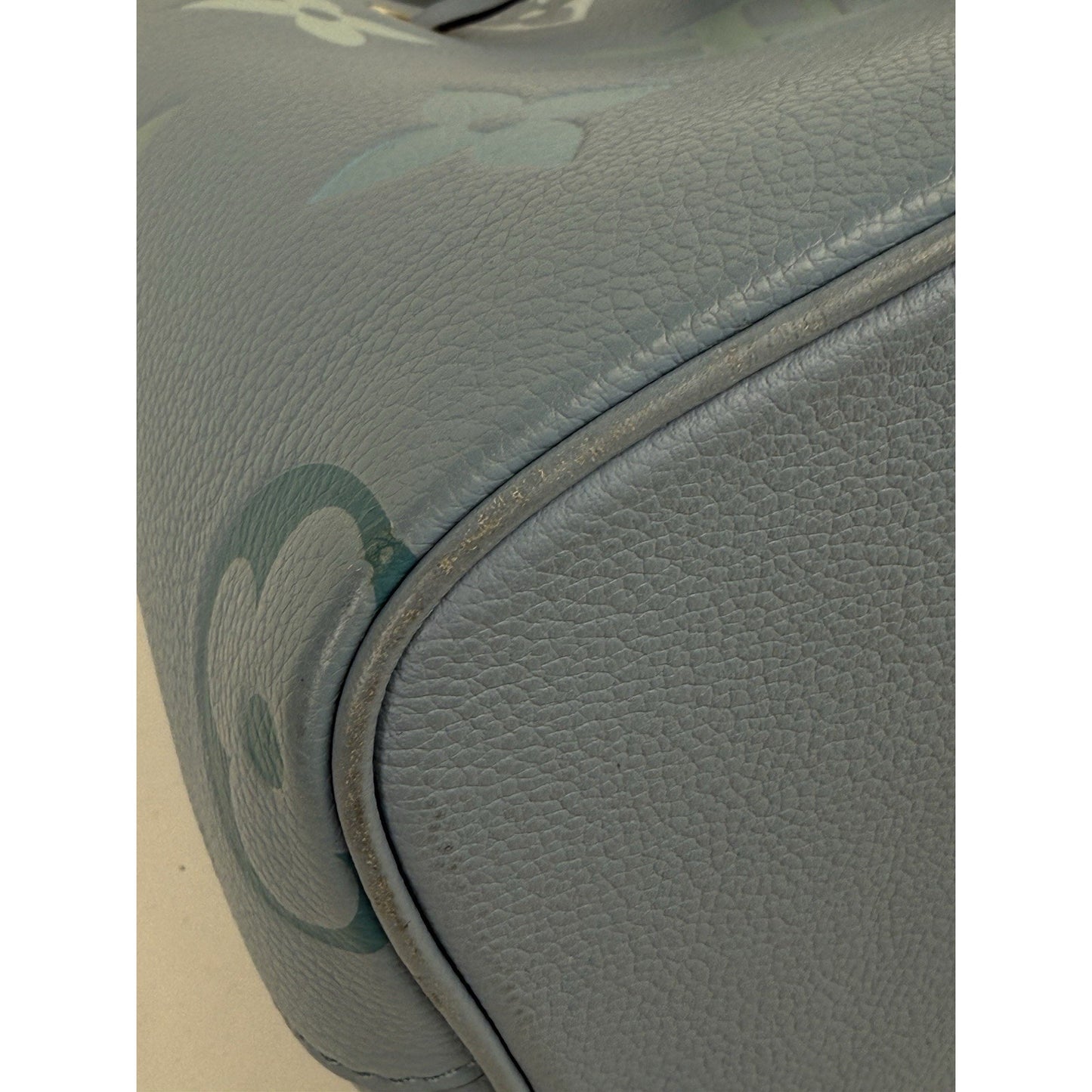 LOUIS VUITTON Giant Monogram Neonoe BB Blue Empriente Women's Shouder Bag