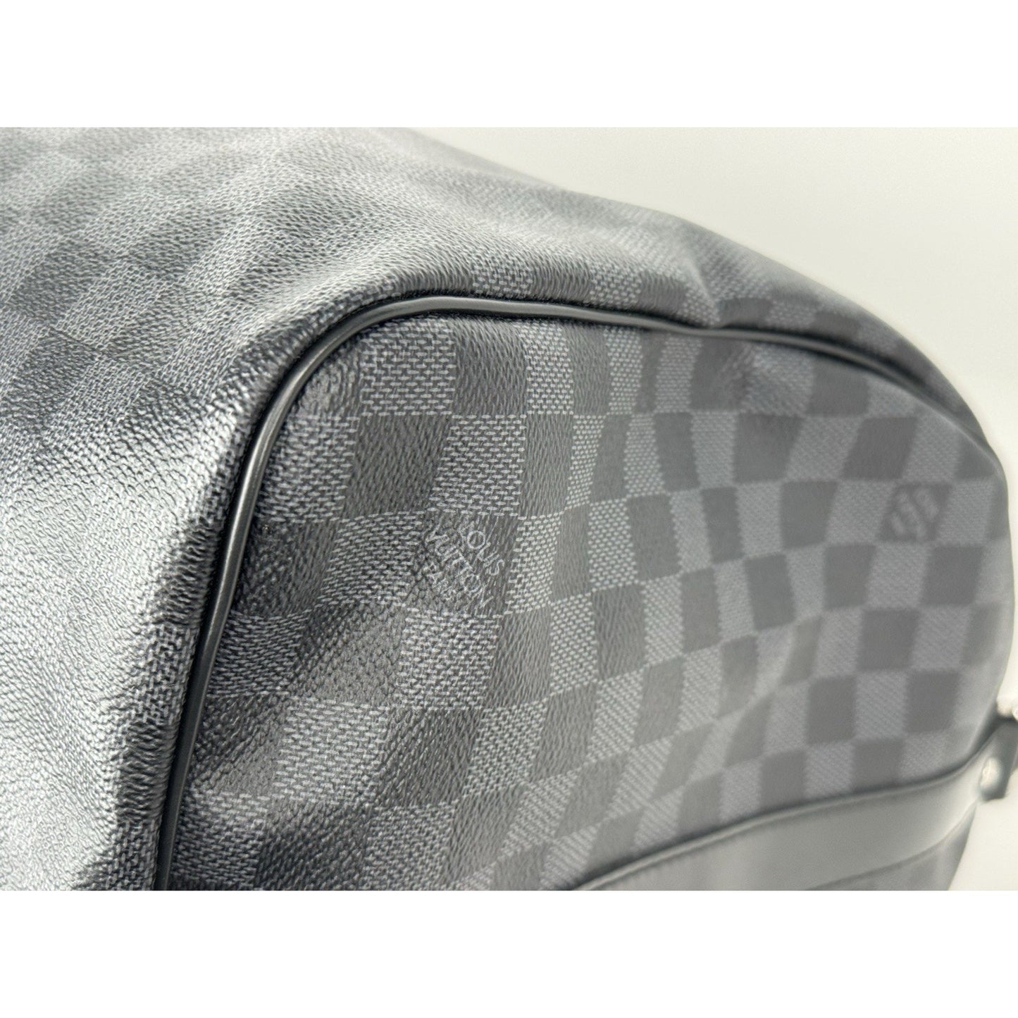 Louis Vuitton Damier Graphite Keepall Bandoulière 55 Travel Bag