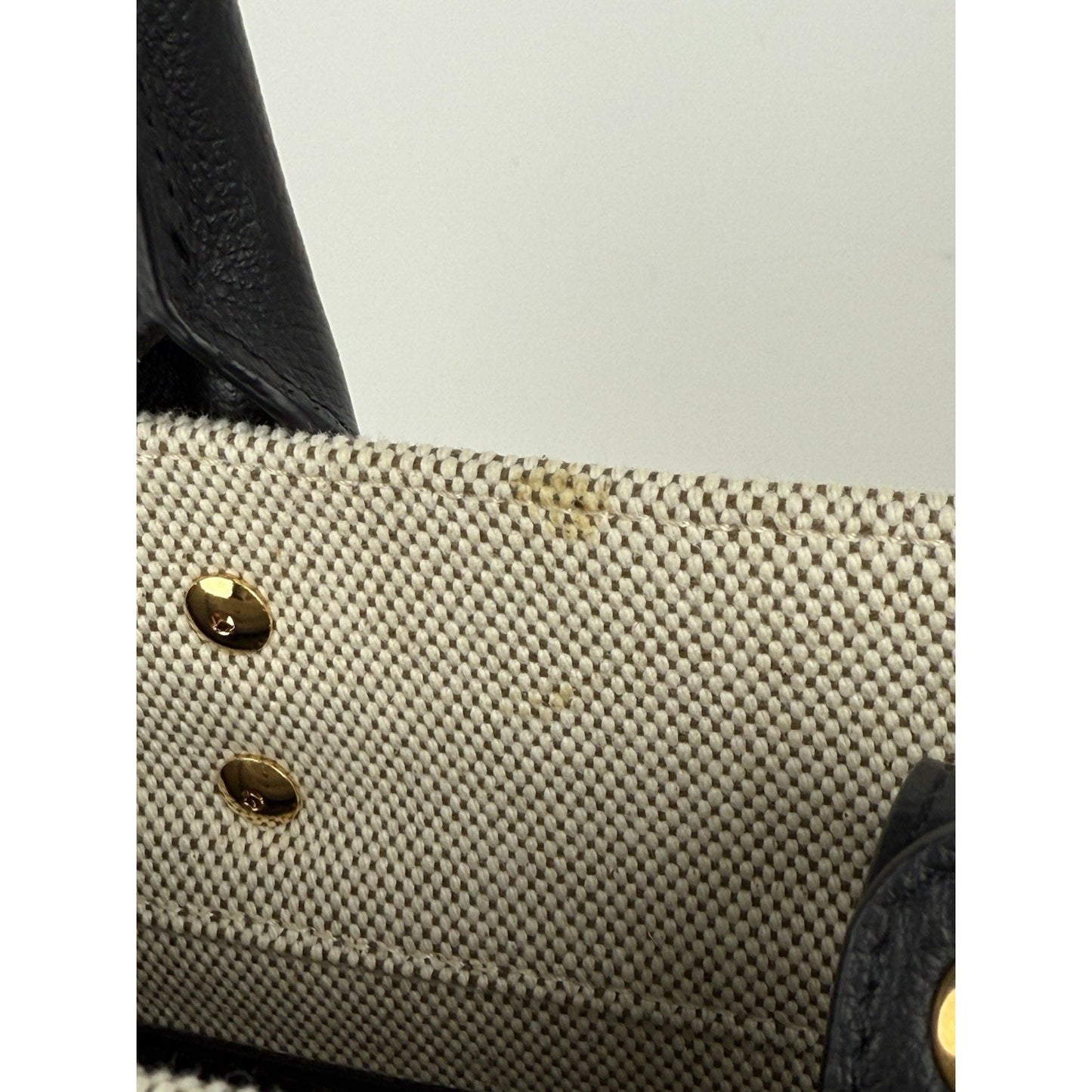 VERSACE La Medusa Beige canvas LARGE TOTE BAG