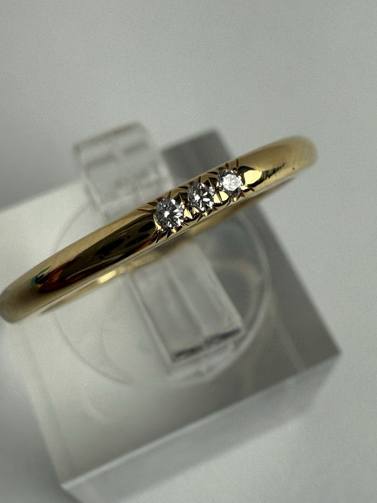 Tiffany & Co. Forever Diamond Ring 18K Gold Size 5.25