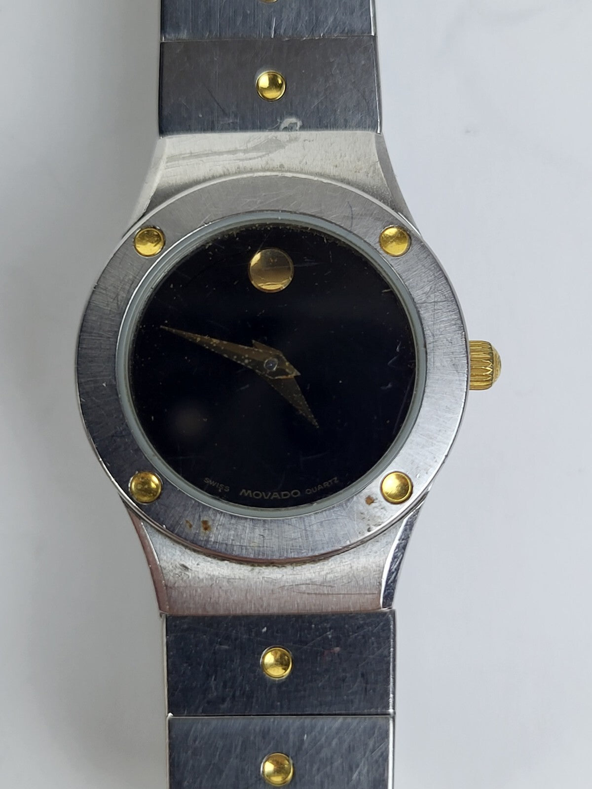 Movado Ladies Stainless Steel Museum Watch 836L Classic 22mm